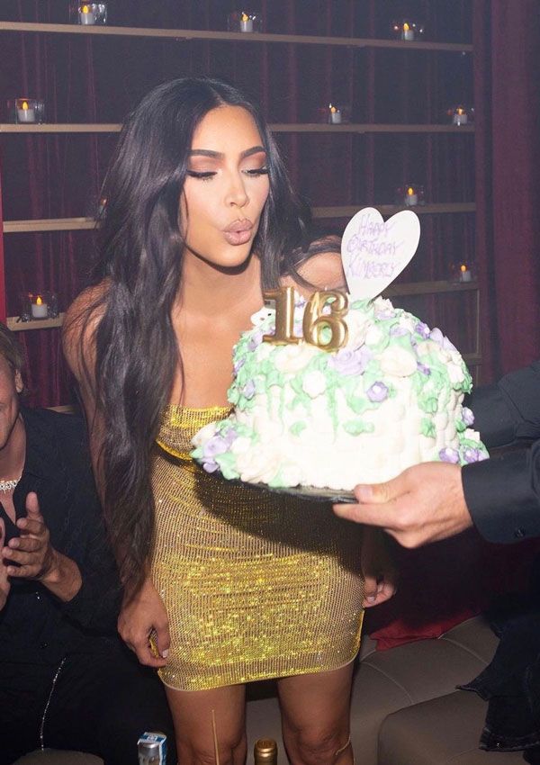 Kim Kardashian en su 40 cumpleaños