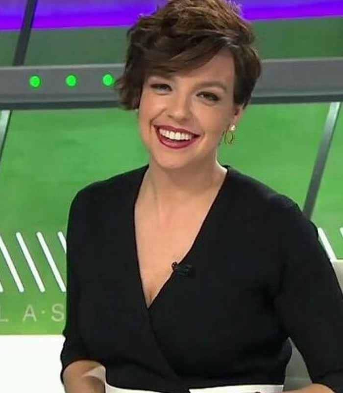 Cristina Villanueva, en el plató de La Sexta