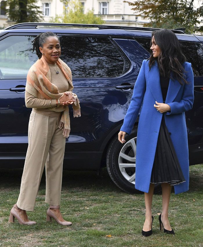 Meghan Markle y Doria Ragland