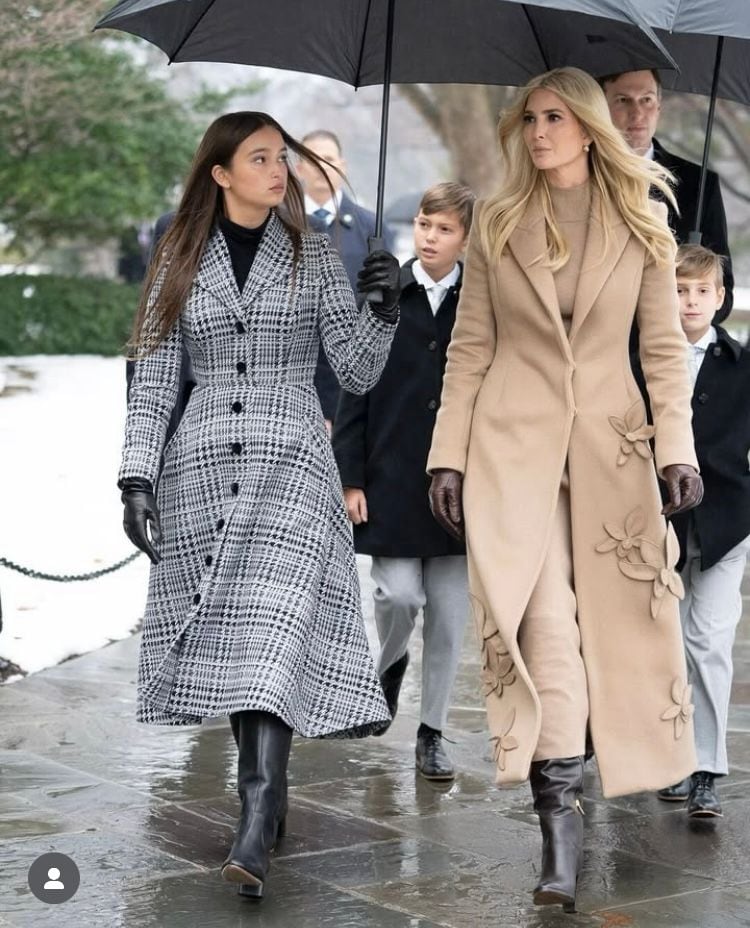 Ivanka Trump y Arabella Rose