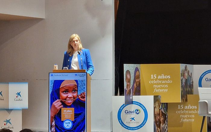 La infanta Cristina participando en un acto en Murcia