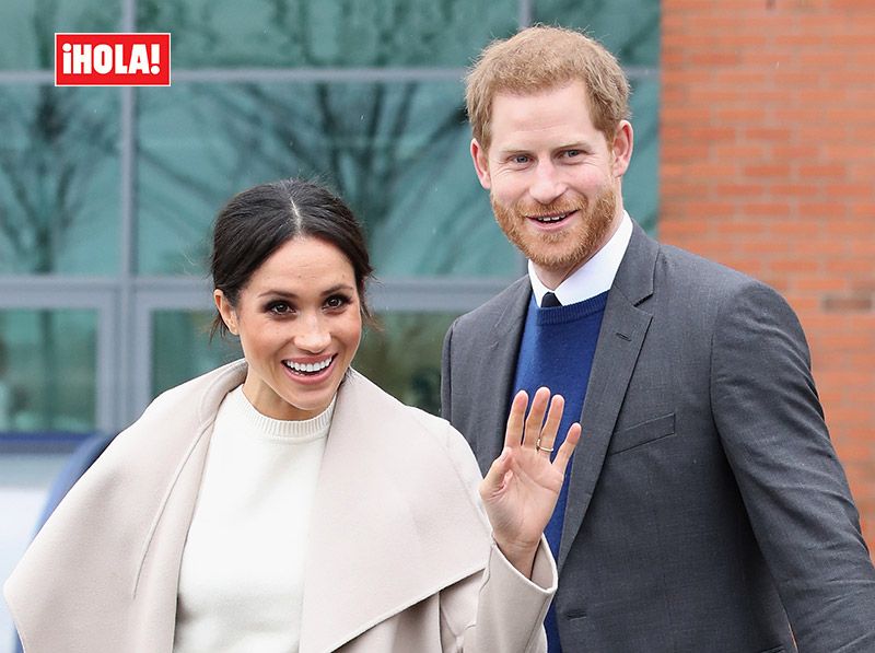 Meghan Markle y el príncipe Harry 