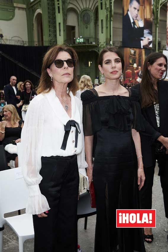 Carolina de Mónaco y Carlota Casiraghi