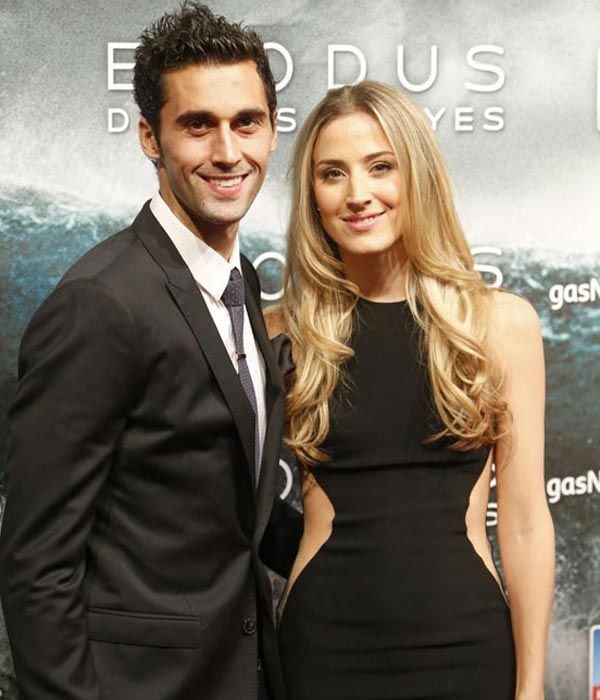 Álvaro Arbeloa y Carlota Ruiz, que se dieron el 'si, quiero' en 2009, son padres de tres hijos: Alba, Raúl y Vega
