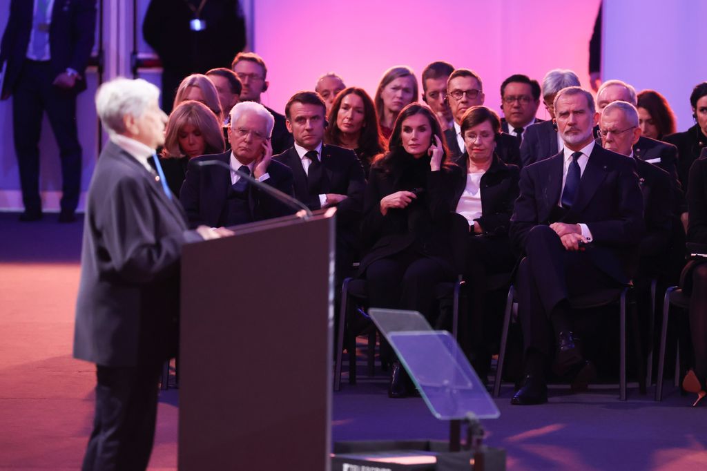 Felipe VI y Doña Letizia acuden a la conmemoración del 80º aniversario de la liberación del campo de concentración y exterminio de Auschwitz-Birkenau