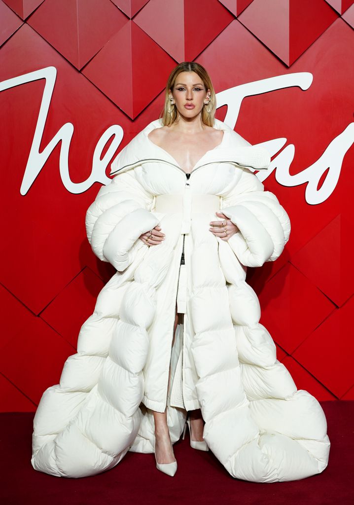 Ellie Goulding attends the Fashion Awards