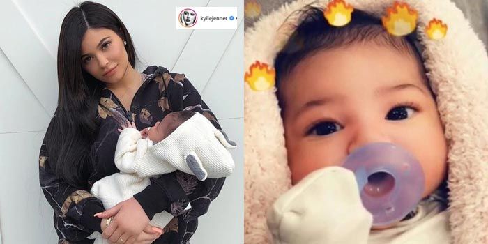 Kylie Jenner y su hija Stormi