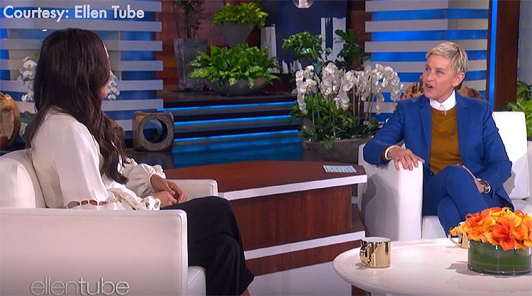 Meghan Markle da la campanada con una entrevista sorpresa en el show de Ellen DeGeneres 