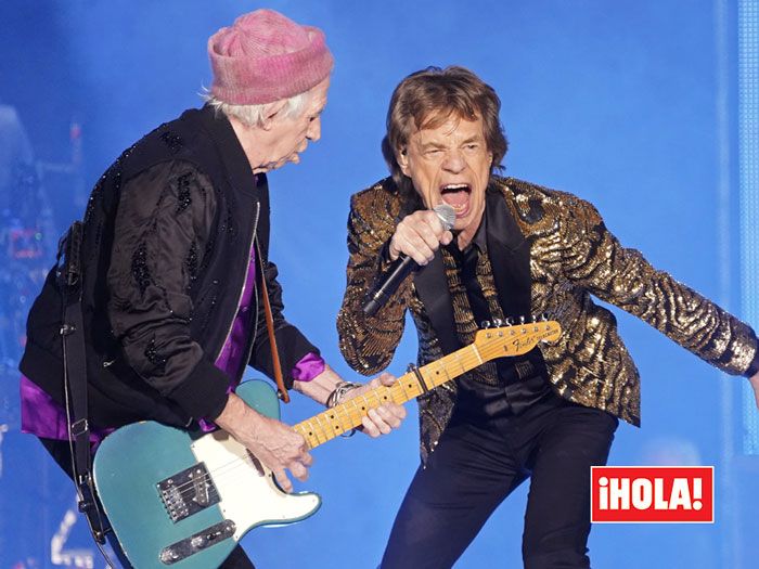 Imagen de un concierto de los Rolling Stones 