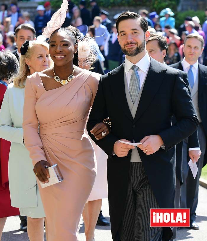 Serena Williams en la boda de Meghan Markle y el príncipe Harry