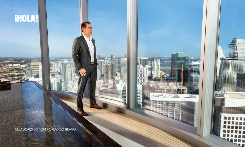 Orlando received us in his newly opened and luxurious offices in Brickell, Financial Heart of Miami | Photo: Kike Flores