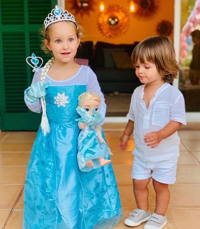 ¡Globos, regalos y una princesa! El divertido cumpleaños de la hija de Malena Costa y Mario Suárez