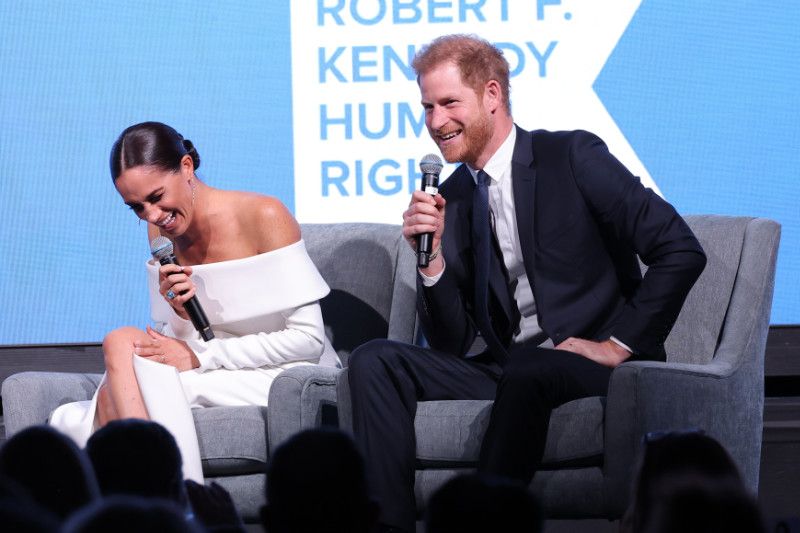 Meghan Markle y el príncipe Harry 