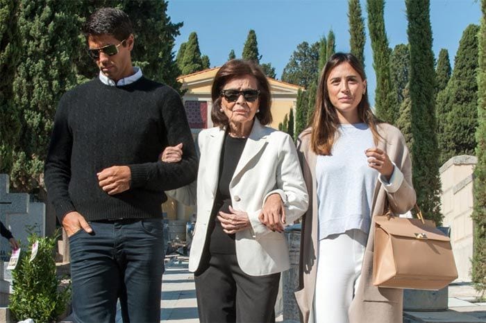 Beatriz Arrastia con Tamara Falcó y Fernando Verdasco