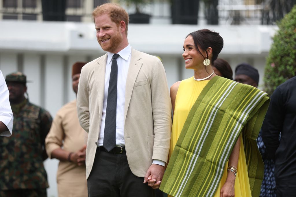 El Príncipe Harry y Meghan Markle, los Duques de Sussex, en Nigeria