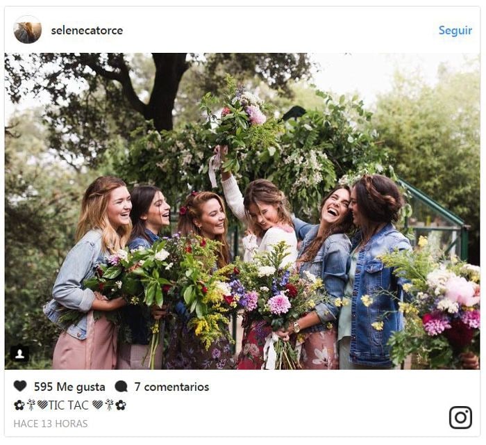 Laura Escanes celebra su 'bridal party'