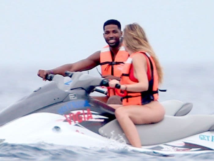 Tristan Thompson y Khloé Kardashian