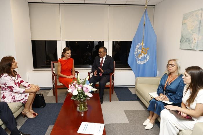 La reina Letizia en Nueva York