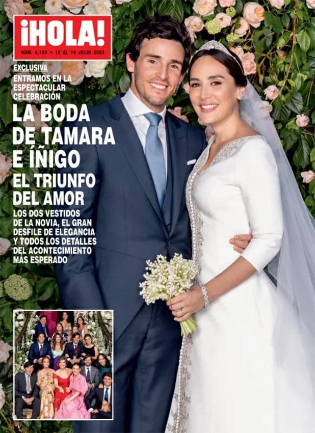 La boda de Tamara Falcó e Íñigo Onieva