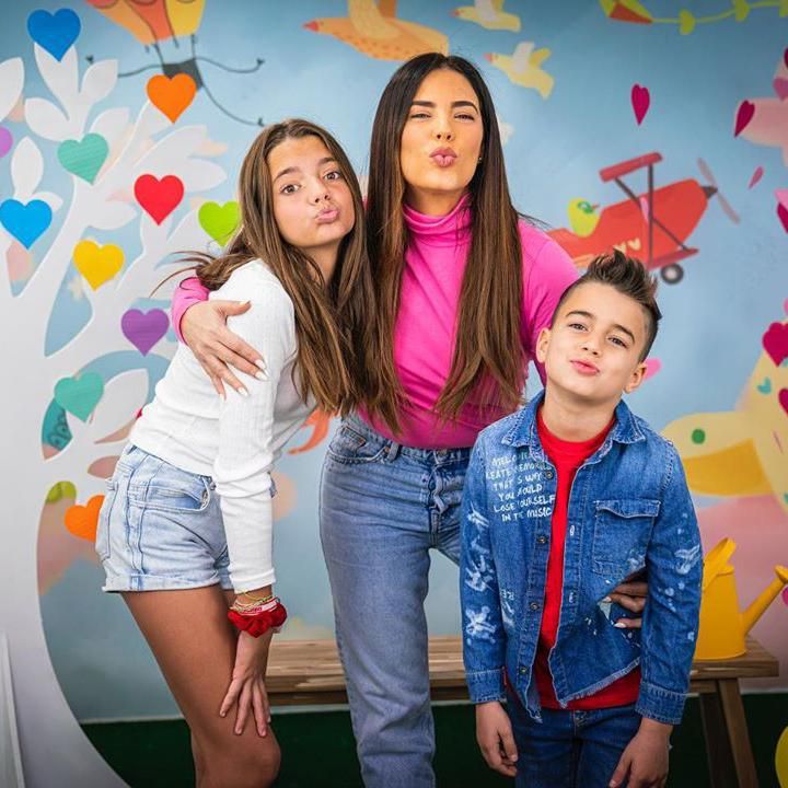 gaby espino y sus hijos