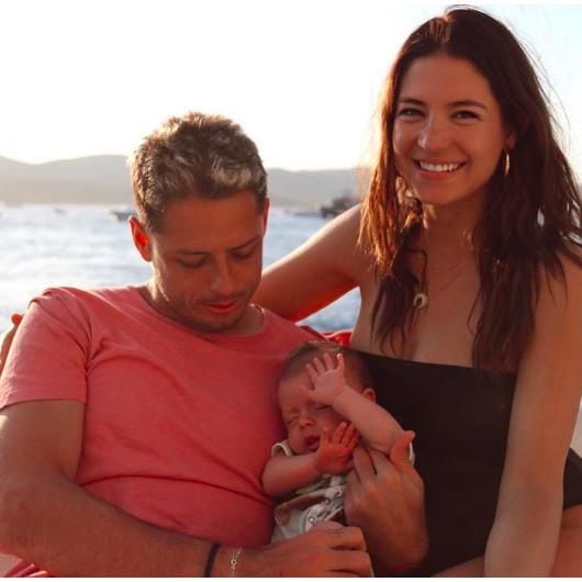 chicharito baby son infant newborn sarah kohan instagram