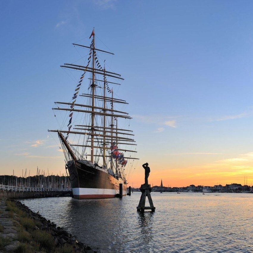 Velero Passat en Lübeck