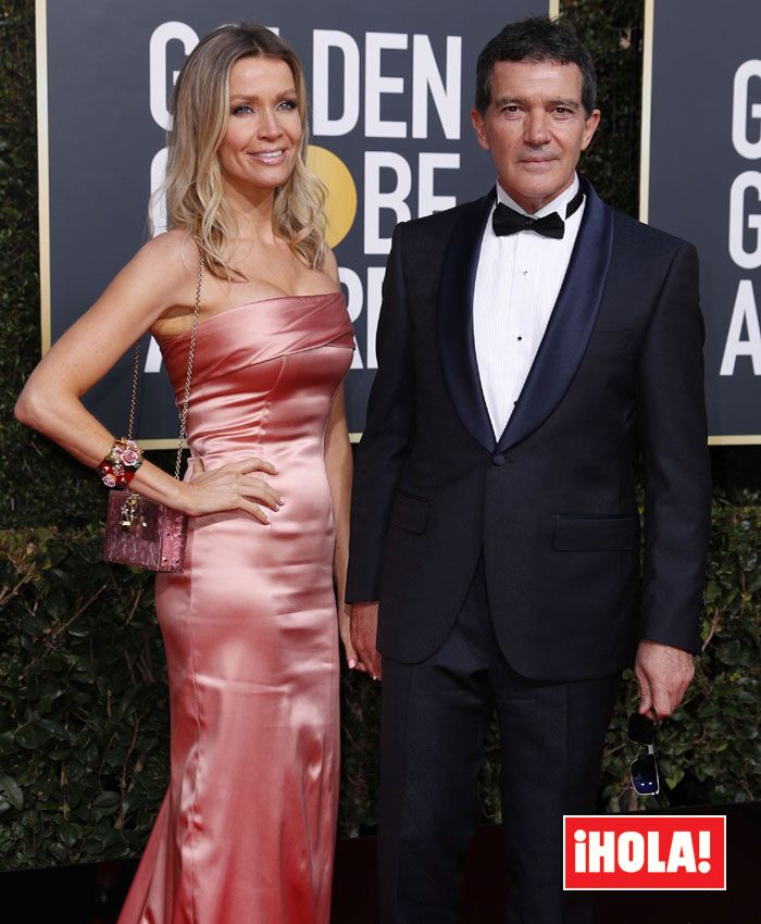 Antonio Banderas y Nicole Kimpel 