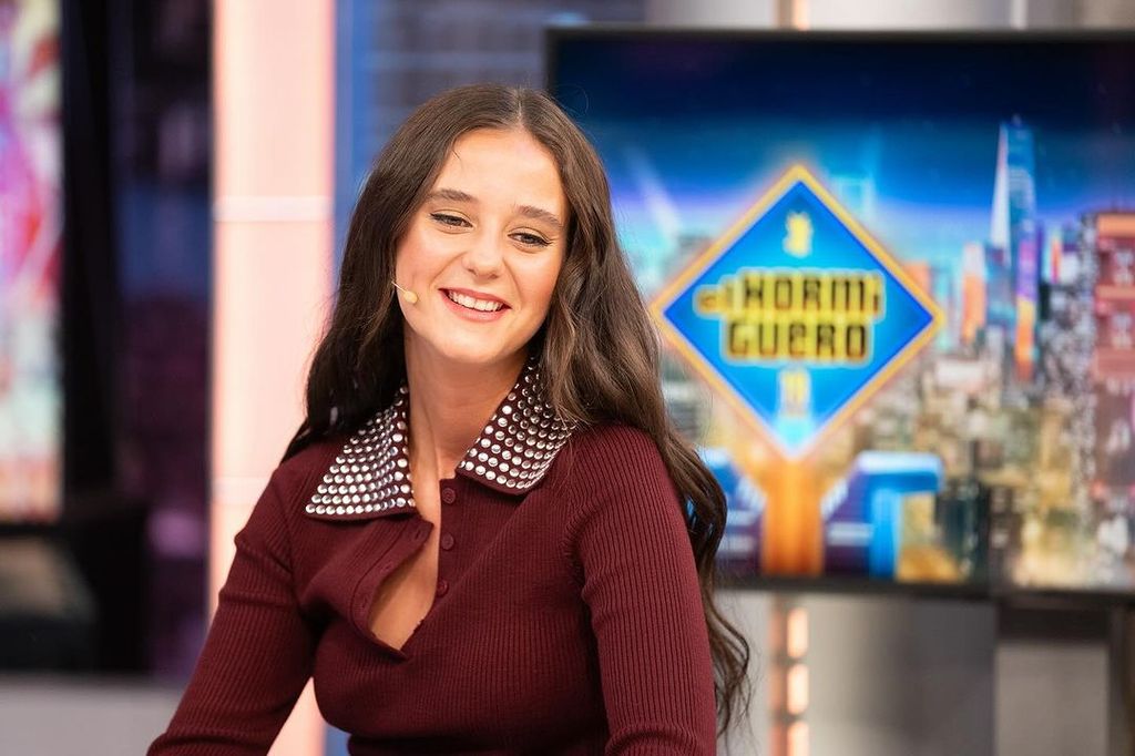 Victoria de Marichalar en 'El Hormiguero' con jersey de Sandro