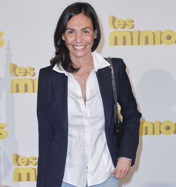 Inés Sastre acudió al estreno en París de la película 'Los Minions'
