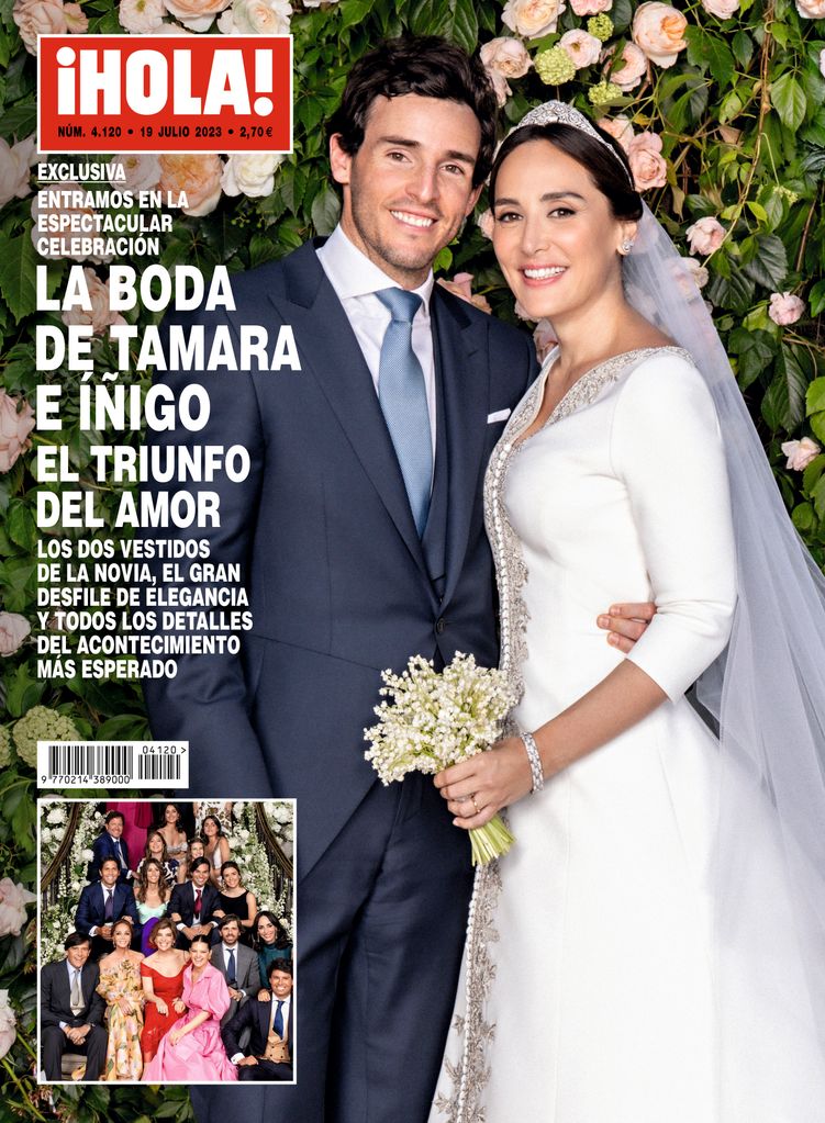 Portada de la boda de Tamara Falcó