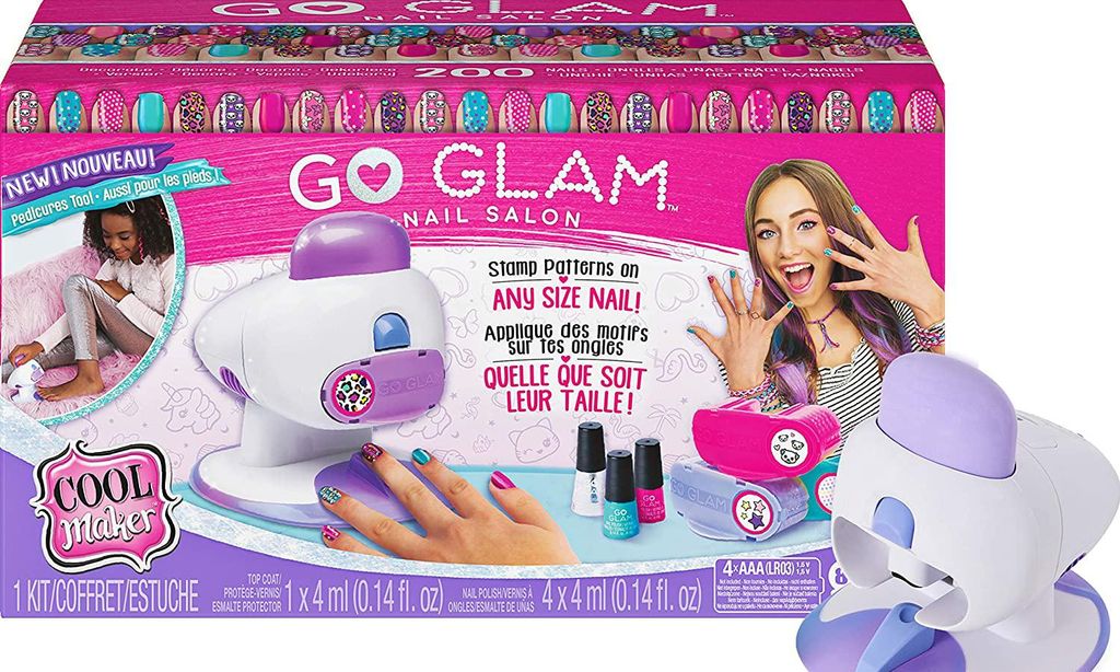 estampador de u as para manicura y pedicura y secador de u as de go glam