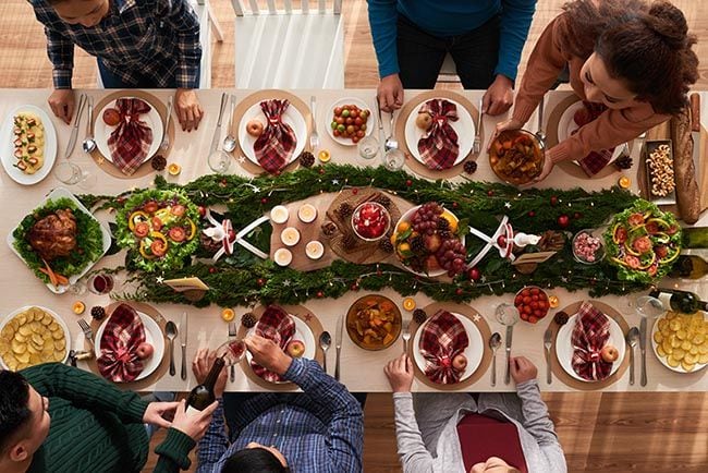 Es posible hacer una cena saludable en Navidad