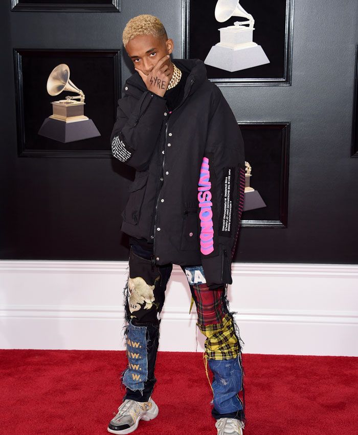 Jaden Smith en los Grammy Awards