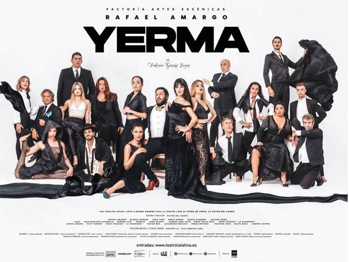 Cancelado el estreno de 'Yerma', el espectáculo de Rafael Amargo