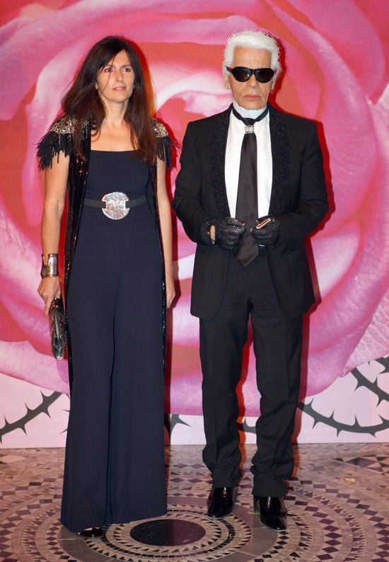 Karl Lagerfeld y Virginie Viard