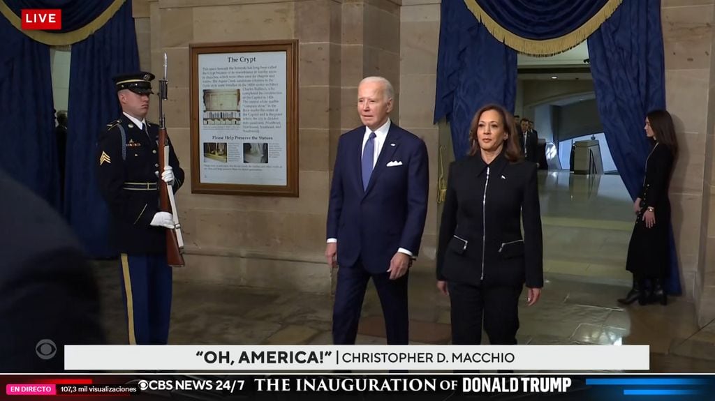 El presidente Joe Biden y la vicepresidenta Kamala Harris