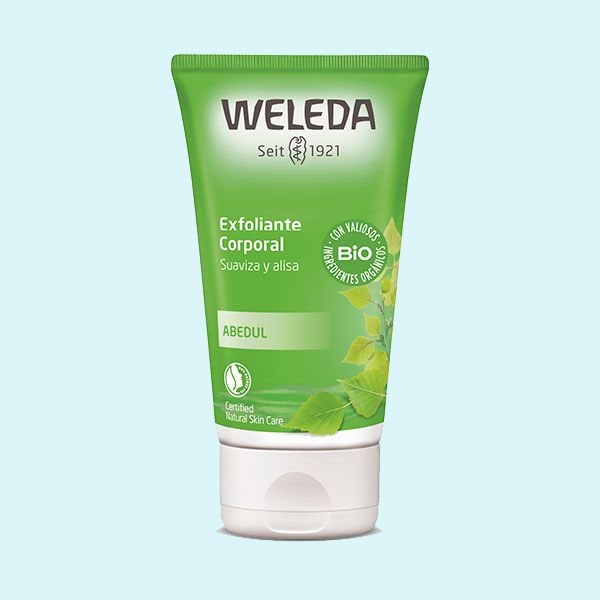 exfoliante weleda abedul