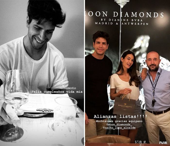 Diego Matamoros celebra su cumpleaños antes de su boda con Estela Grande