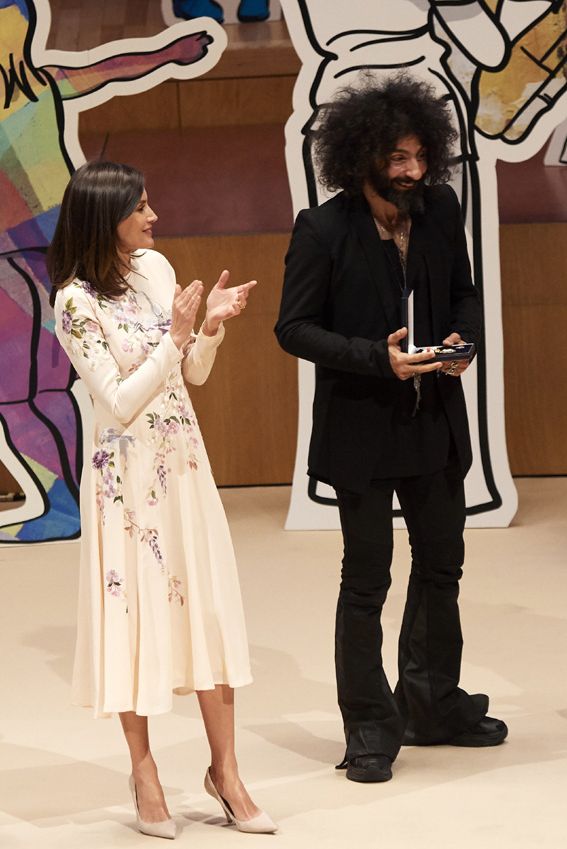 Ara Malikian con la reina Letizia