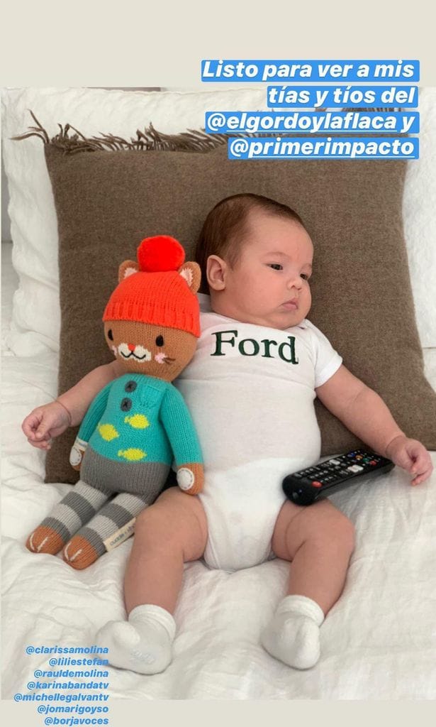 Ford, bebé de Pamela Silva