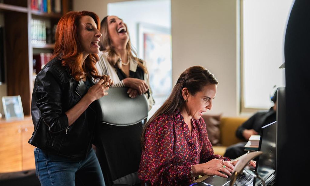 Consuelo Duval, Mónica Huarte y Kate del Castillo