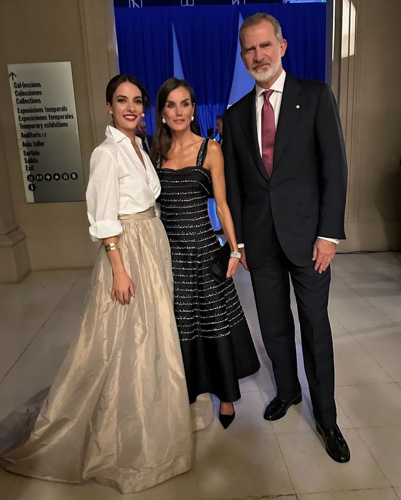 Esther Vaquero y los Reyes en los Premios Planeta 2024