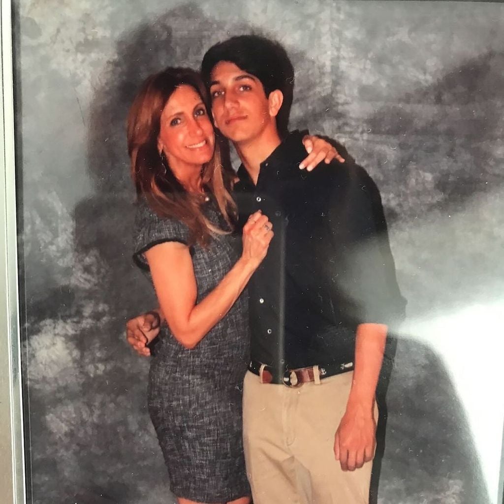 Lili Estefan y su hijo Lorenzo