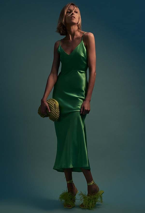 vestido verde