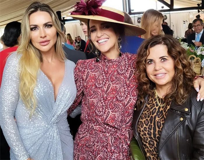 Paula Echevarría, con Carolina Alcázar y Natalia de la Vega