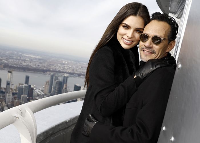 Marc Anthony y Nadia Ferreira