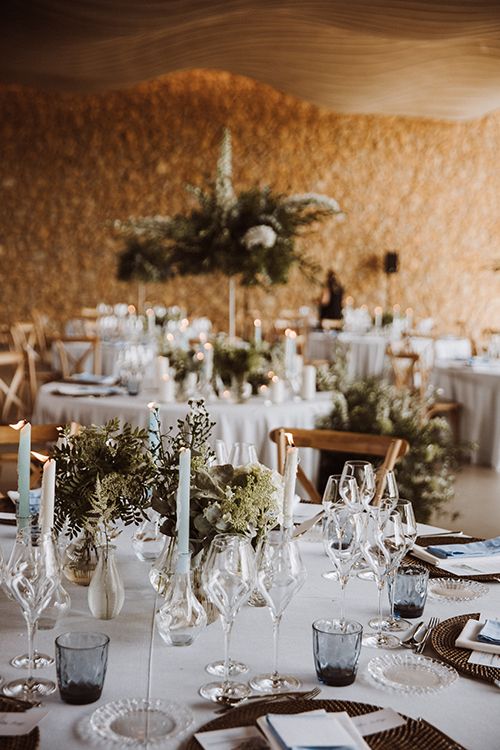 Decoración de bodas de otoño