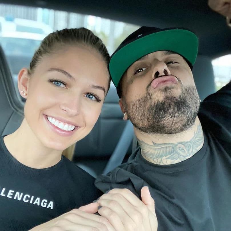 Nicky Jam y su novia