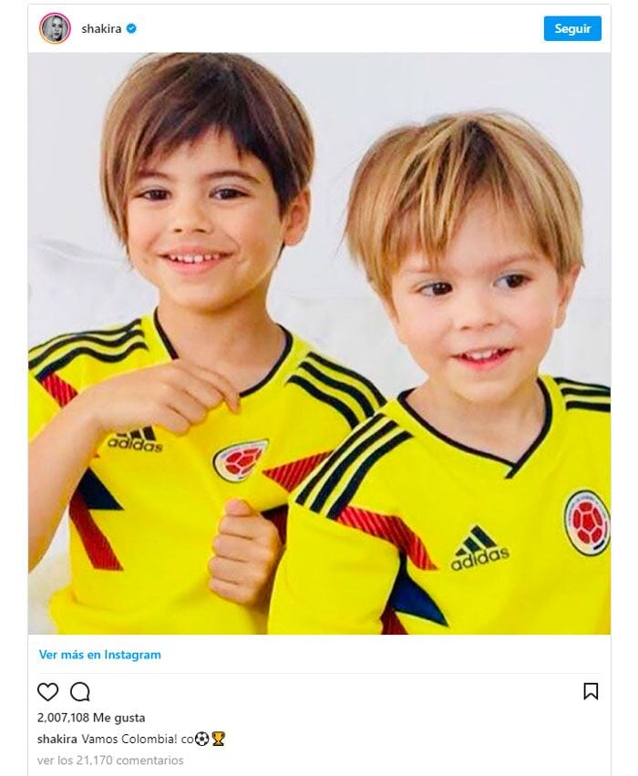 Milan y Sasha Pique