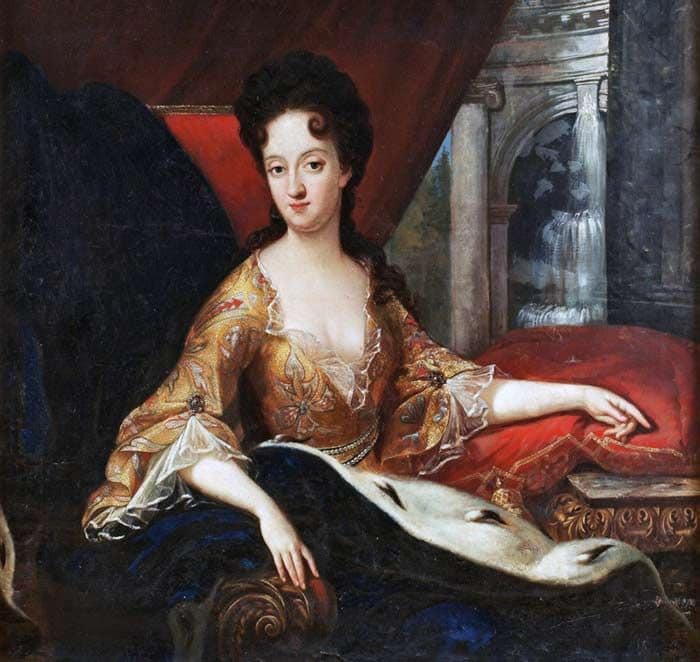 La hija menor de los Reyes de Suecia, la princesa Ulrika (1688-1741), quien también llegaría a alcanzar el trono sueco
